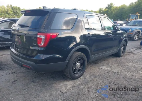 2016 Ford Explorer Police Interceptor from USA, damaged, VIN 1FM5K8ARXGGB43997